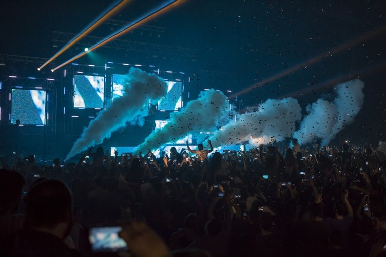 Steve Aoki at Forum De Beyrouth